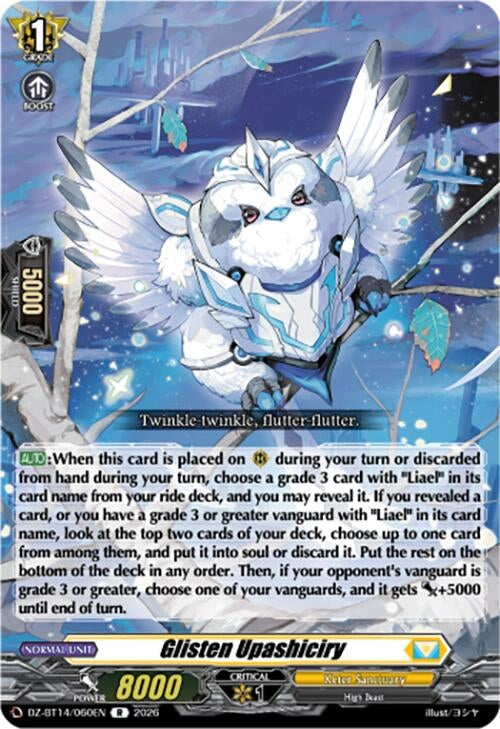Image for Glisten Upashiciry (DZ-BT14/060EN) - Cardfight Vanguard