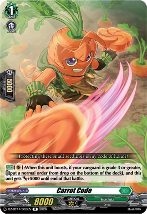 Image for Carrot Code (DZ-BT14/065EN) - Cardfight Vanguard
