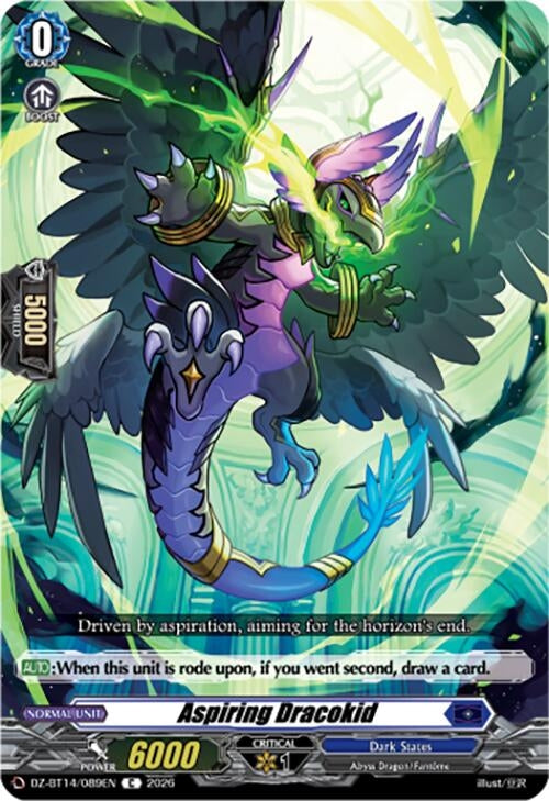 Image for Aspiring Dracokid (DZ-BT14/089EN) - Cardfight Vanguard