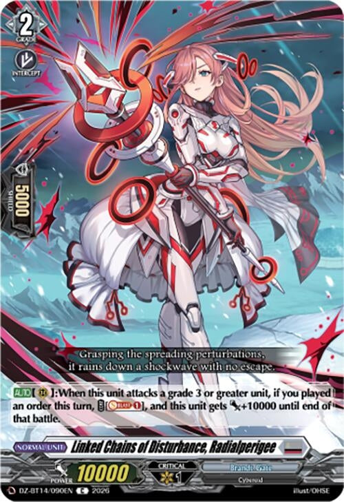 Image for Linked Chains of Disturbance, Radialperigee (DZ-BT14/090EN) - Cardfight Vanguard