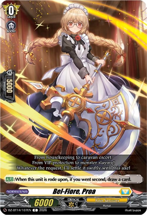 Image for Bel-Fiore, Proa (DZ-BT14/107EN) - Cardfight Vanguard