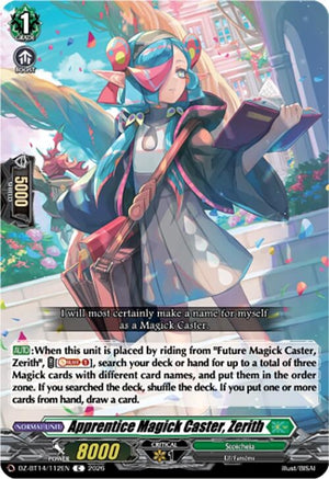 Apprentice Magick Caster, Zerith (DZ-BT14/112EN)
