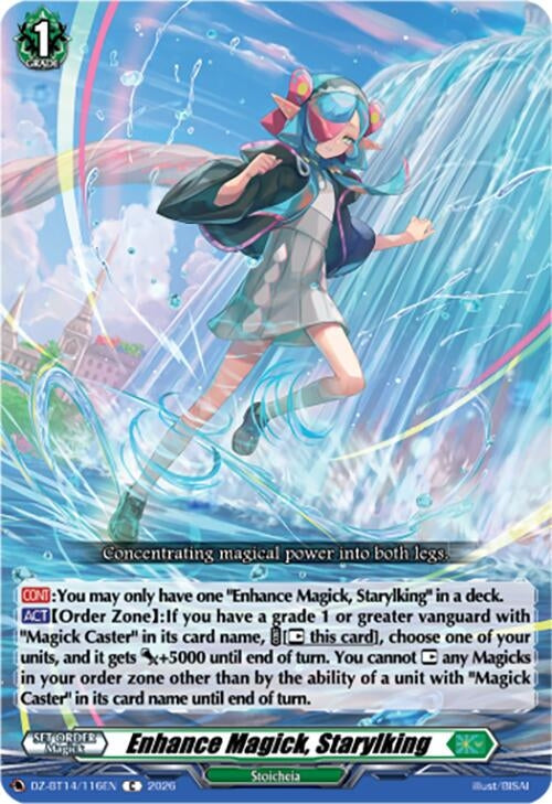 Image for Enhance Magick, Starylking (DZ-BT14/116EN) - Cardfight Vanguard