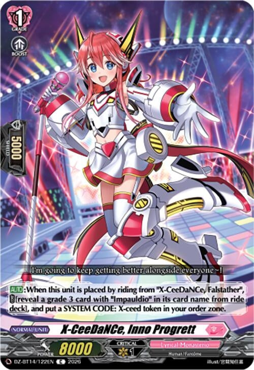 Image for X-CeeDaNCe, Inno Progrett (DZ-BT14/122EN) - Cardfight Vanguard