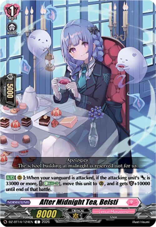 Image for After Midnight Tea, Belsti (DZ-BT14/124EN) - Cardfight Vanguard
