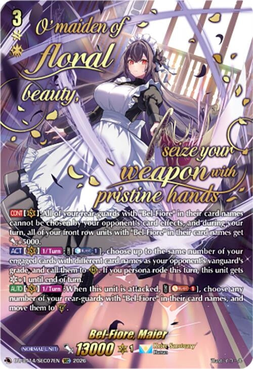 Image for Bel-Fiore, Maier (SEC) (DZ-BT14/SEC07EN) - Cardfight Vanguard