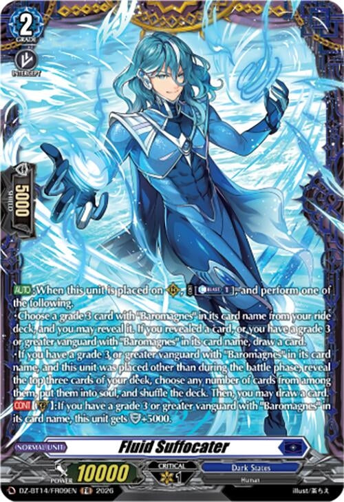 Image for Fluid Suffocater (FR) (DZ-BT14/FR09EN) - Cardfight Vanguard