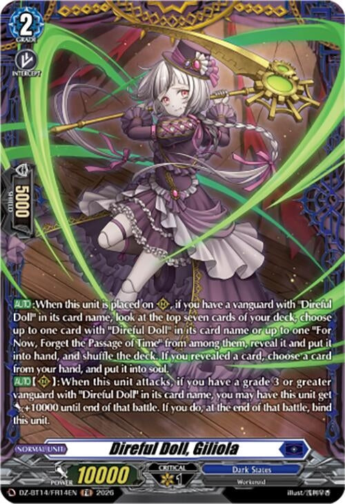 Image for Direful Doll, Giliola (FR) (DZ-BT14/FR14EN) - Cardfight Vanguard
