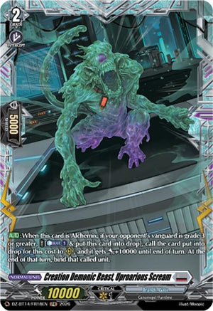 Creation Demonic Beast, Uproarious Scream (FR) (DZ-BT14/FR18EN)