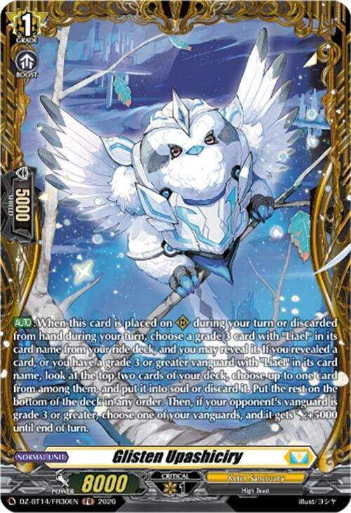 Image for Glisten Upashiciry (FR) (DZ-BT14/FR30EN) - Cardfight Vanguard
