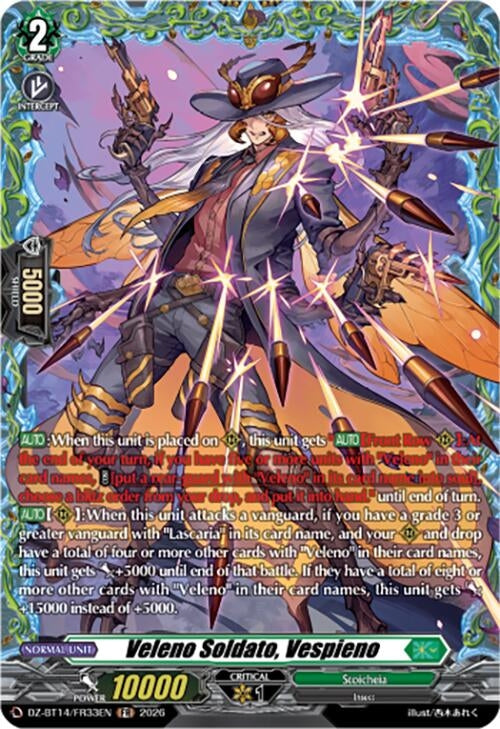 Image for Veleno Soldato, Vespieno (FR) (DZ-BT14/FR33EN) - Cardfight Vanguard