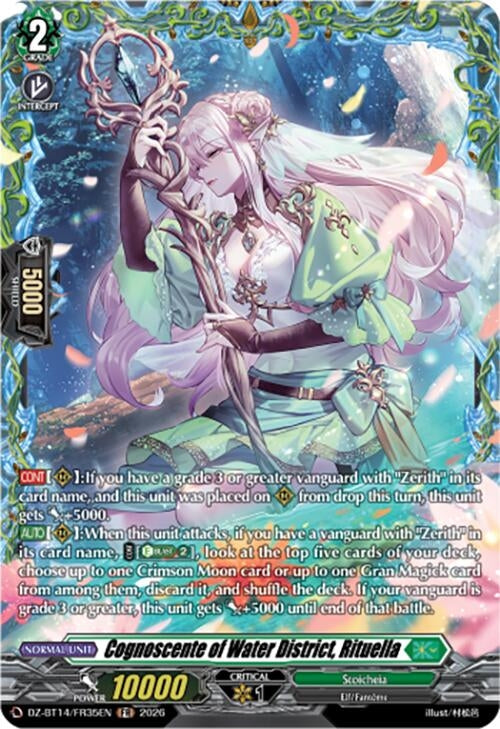 Image for Cognoscente of Water District, Rituella (FR) (DZ-BT14/FR35EN) - Cardfight Vanguard