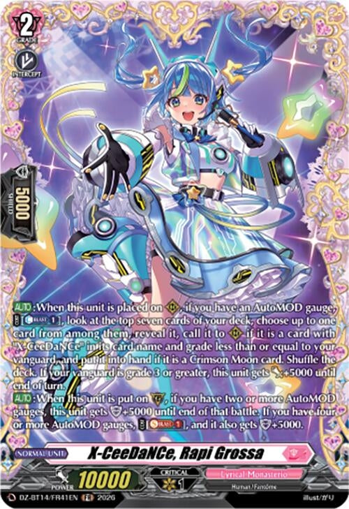 Image for X-CeeDaNCe, Rapi Grossa (FR) (DZ-BT14/FR41EN) - Cardfight Vanguard