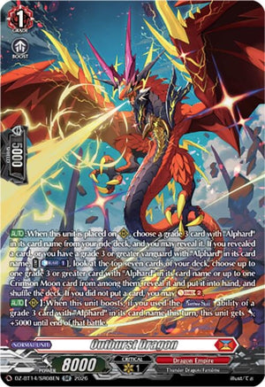 Outburst Dragon (SR) (DZ-BT14/SR08EN)