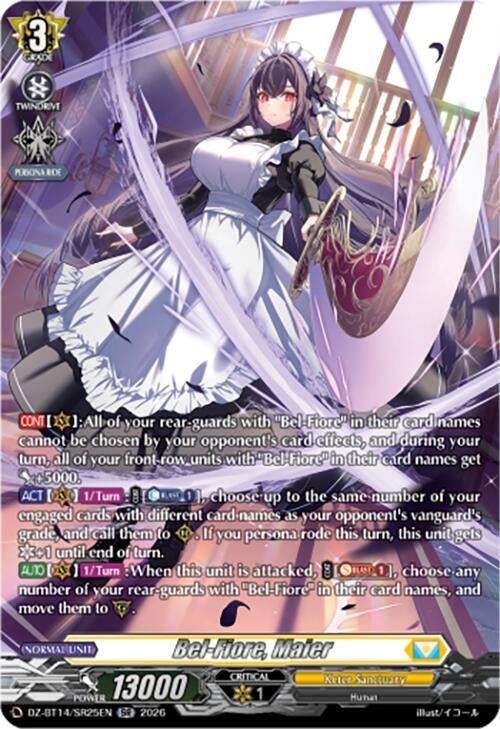 Image for Bel-Fiore, Maier (SR) (DZ-BT14/SR25EN) - Cardfight Vanguard