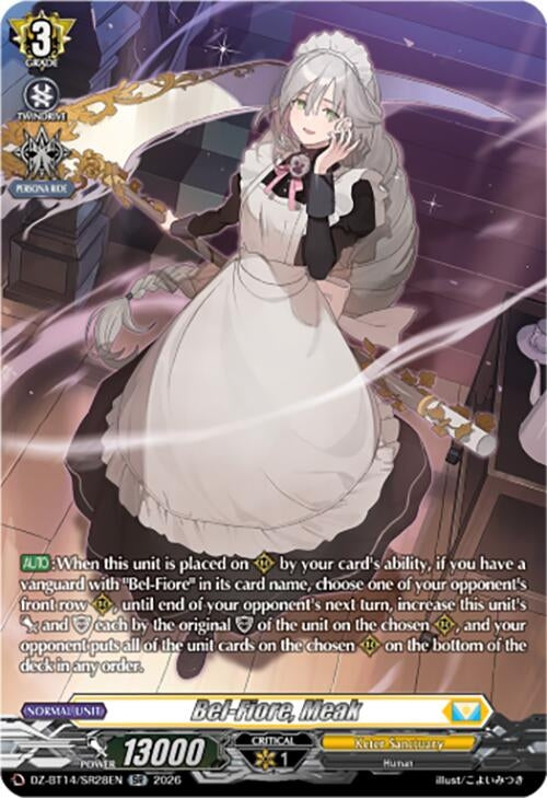 Image for Bel-Fiore, Meak (SR) (DZ-BT14/SR28EN) - Cardfight Vanguard