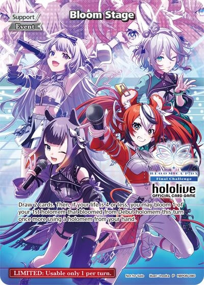 Image for Bloom Stage (P) (hBP06-090) (Bloom Cup DX) (hBP06-090) (hOCGP) - Hololive
