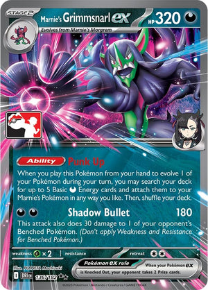 Marnie's Grimmsnarl ex (136/182)