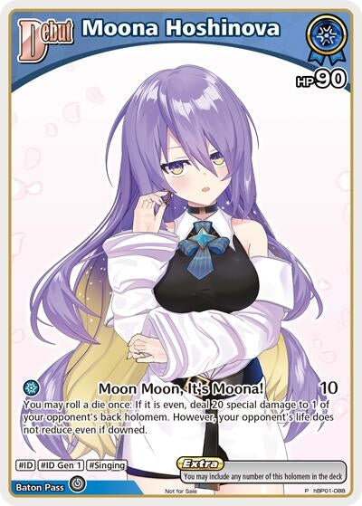 Image for Moona Hoshinova (P) (hBP01-088) (hBP01-088) (hOCGP) - Hololive