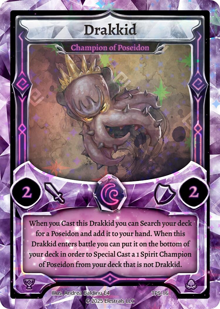 Image for Drakkid - Champion of Poseidon (TP5-16) (TP5) - Elestrals