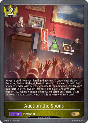 Auction the Spoils (GFE01-014EN) (GFE)