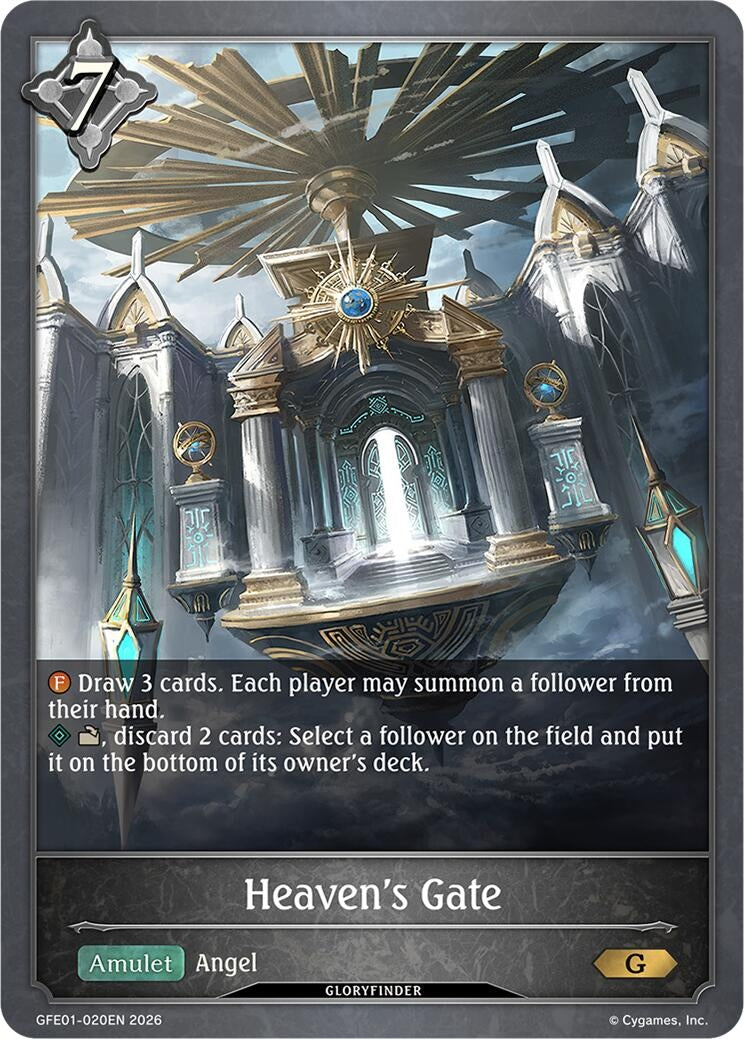 Image for Heaven's Gate (GFE01-020EN) (GFE) - Shadowverse: Evolve