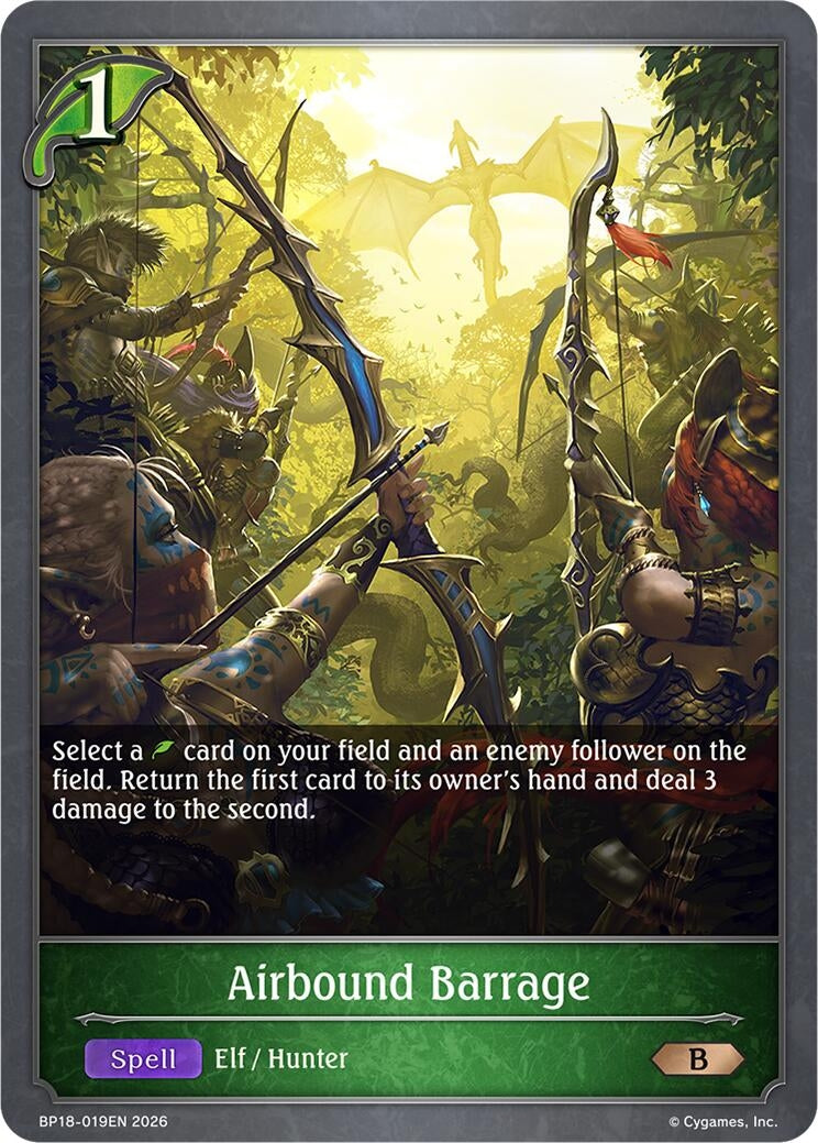Image for Airbound Barrage (BP18-019EN) (BP18) - Shadowverse: Evolve