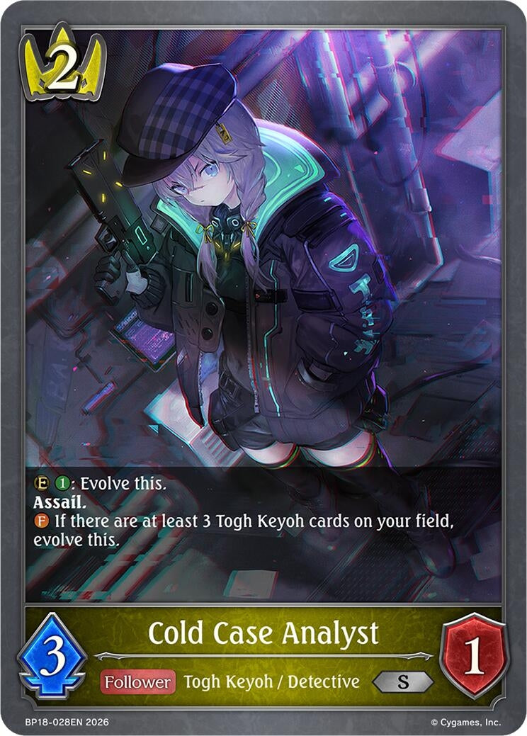 Image for Cold Case Analyst (BP18-028EN) (BP18) - Shadowverse: Evolve