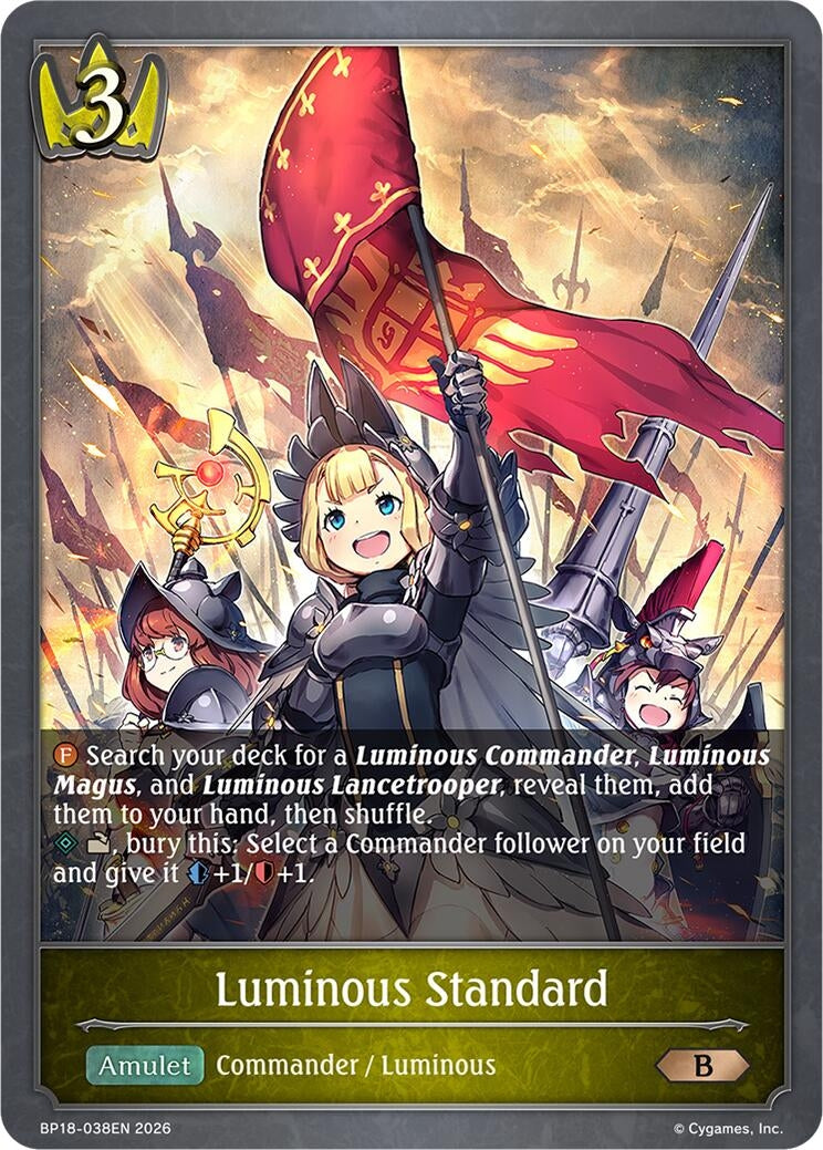 Image for Luminous Standard (BP18-038EN) (BP18) - Shadowverse: Evolve