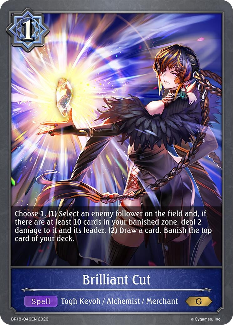 Image for Brilliant Cut (BP18-046EN) (BP18) - Shadowverse: Evolve
