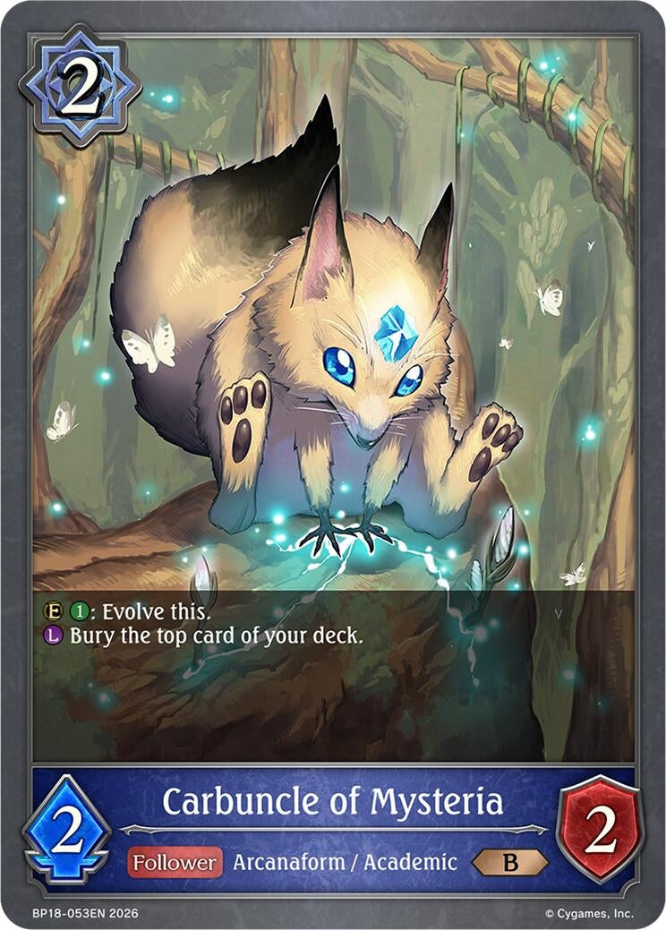 Image for Carbuncle of Mysteria (BP18-053EN) (BP18) - Shadowverse: Evolve
