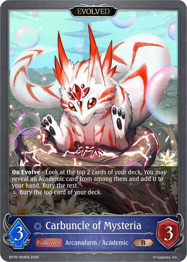 Image for Carbuncle of Mysteria (Evolved) (BP18-054EN) (BP18) - Shadowverse: Evolve
