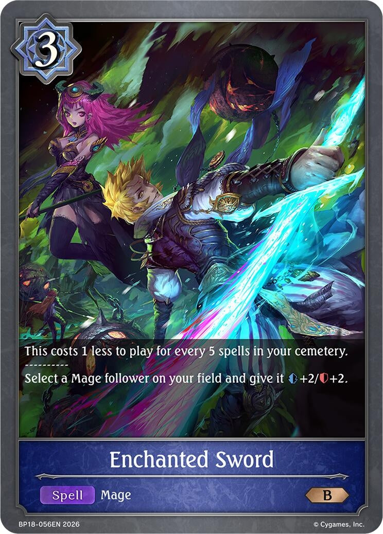 Image for Enchanted Sword (BP18-056EN) (BP18) - Shadowverse: Evolve