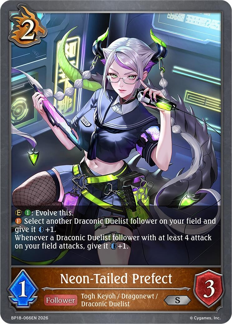 Image for Neon-Tailed Prefect (BP18-066EN) (BP18) - Shadowverse: Evolve