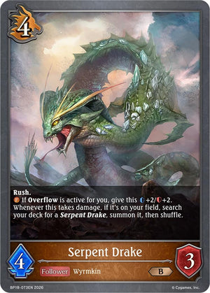 Serpent Drake (BP18-073EN) (BP18)