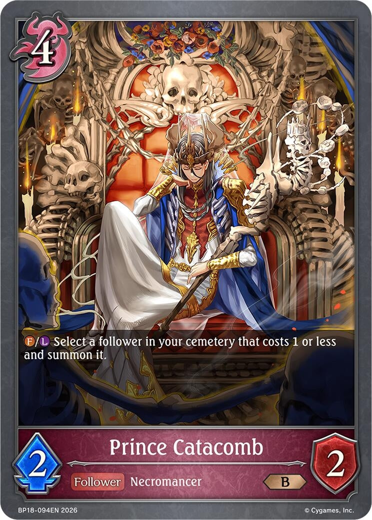 Image for Prince Catacomb (BP18-094EN) (BP18) - Shadowverse: Evolve