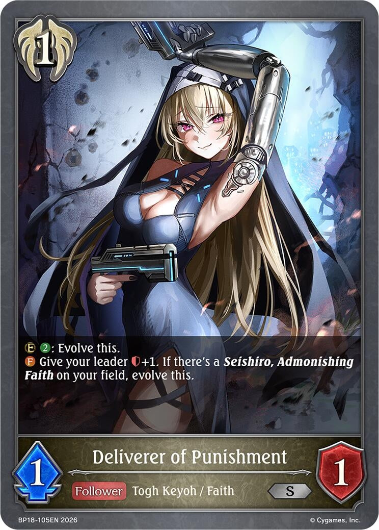 Image for Deliverer of Punishment (BP18-105EN) (BP18) - Shadowverse: Evolve