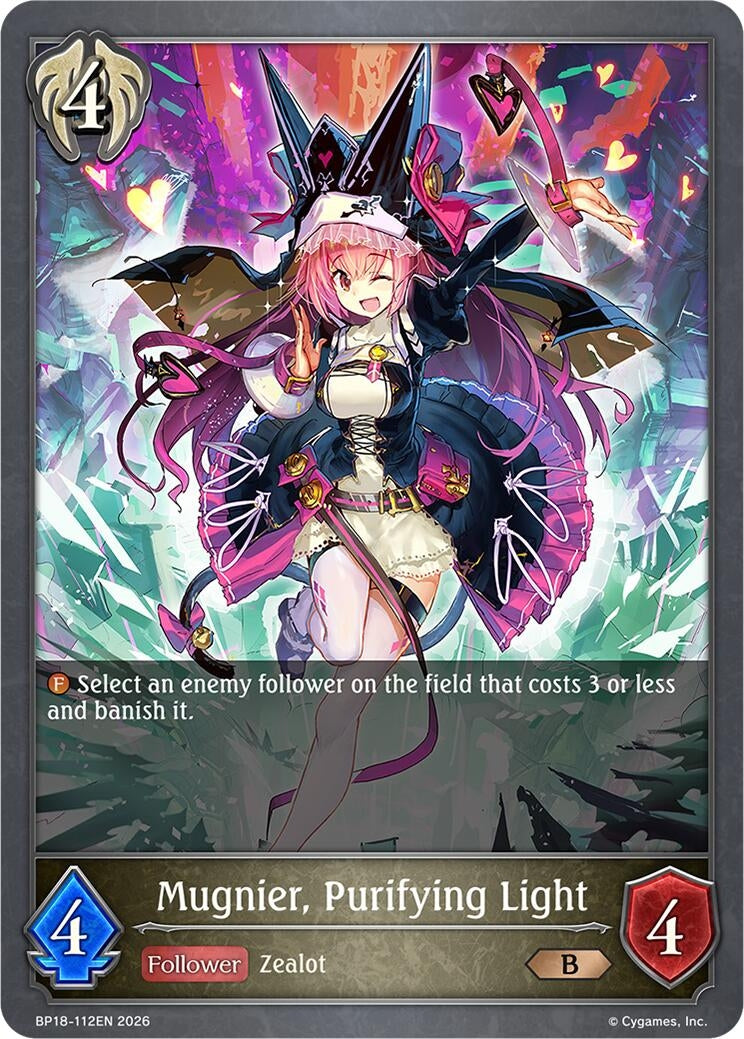 Image for Mugnier, Purifying Light (BP18-112EN) (BP18) - Shadowverse: Evolve