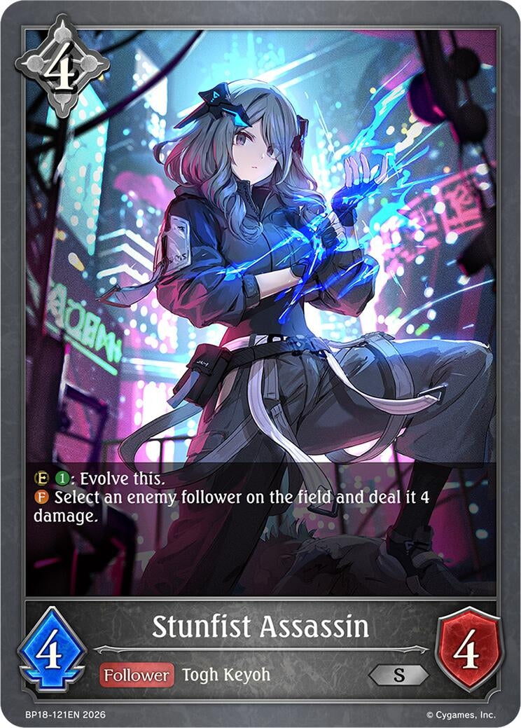 Image for Stunfist Assassin (BP18-121EN) (BP18) - Shadowverse: Evolve