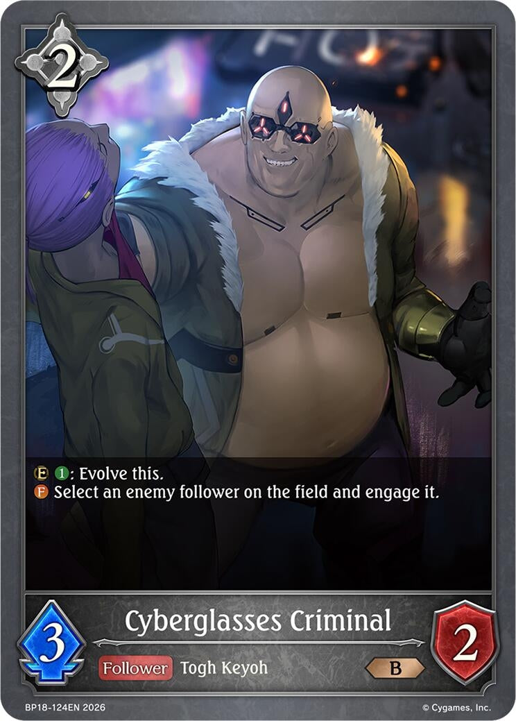 Image for Cyberglasses Criminal (BP18-124EN) (BP18) - Shadowverse: Evolve