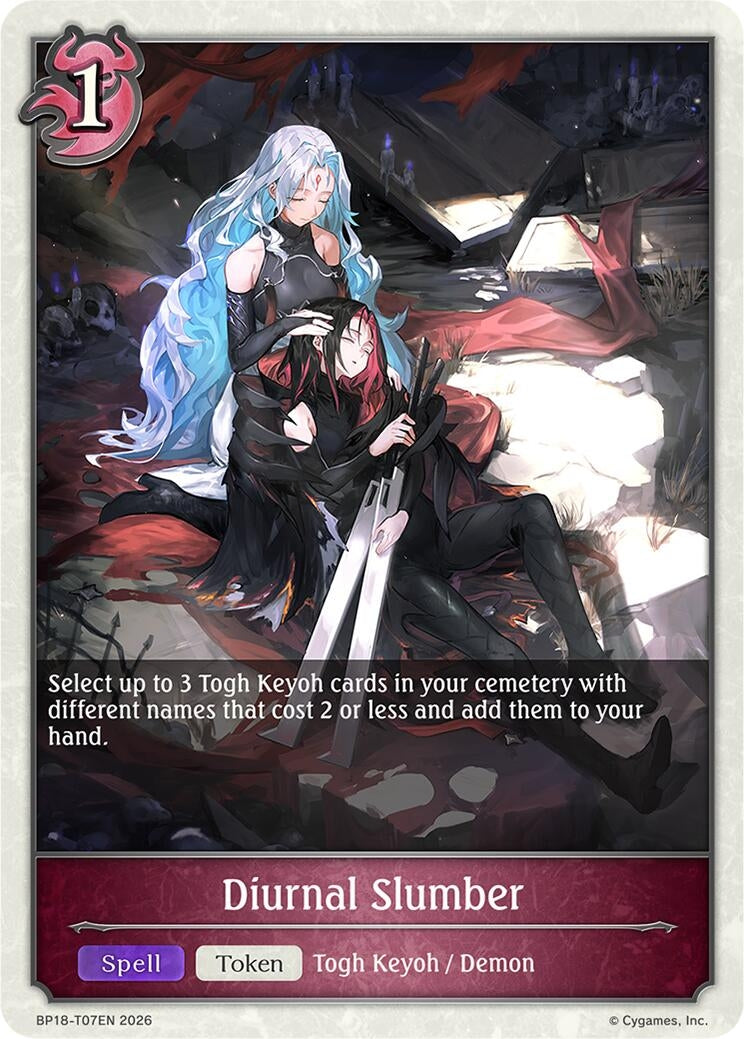 Image for Diurnal Slumber (BP18-T07EN) (BP18) - Shadowverse: Evolve