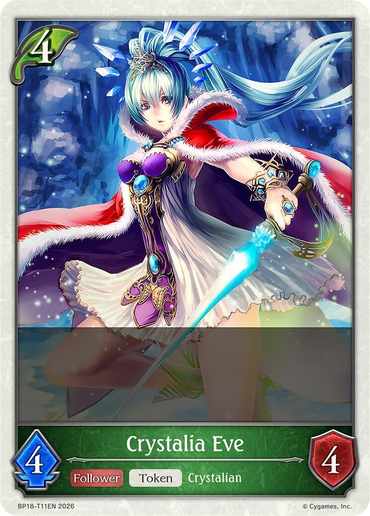 Image for Crystalia Eve (BP18-T11EN) (BP18) - Shadowverse: Evolve