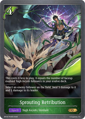 Sprouting Retribution - P04EN (Foil) (BP18-P04EN) (BP18)
