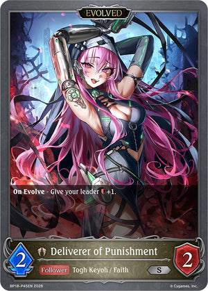 Deliverer of Punishment (Evolved) - P45EN (Foil) (BP18-P45EN) (BP18)