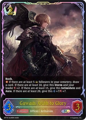 Gawain, Oath to Glory (SL) (BP18-SL08EN) (BP18)