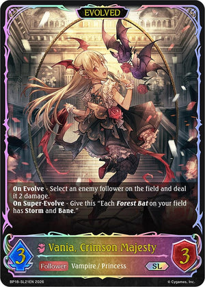 Vania, Crimson Majesty (Evolved) (SL) (BP18-SL21EN) (BP18)