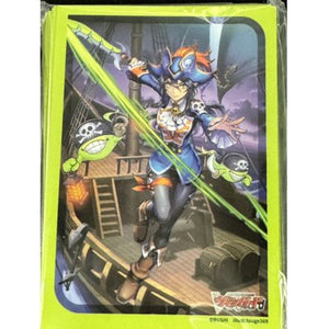 Nightrose (yellow border) | Premium Deckset Sleeves (53-sleeves) (Japanese Version)