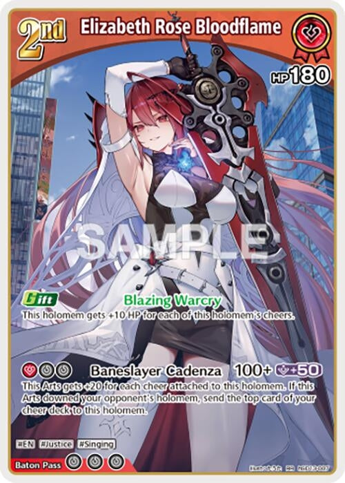 Image for Elizabeth Rose Bloodflame (RR) (hSD13-007) (SD013E) - Hololive