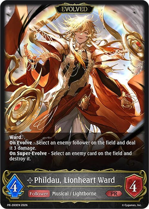 Phildau, Lionheart Ward (Evolved) (PR-393EN) (SVPR)