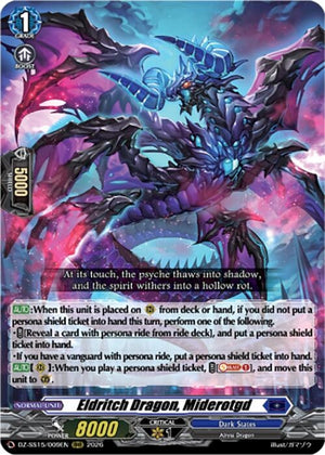 Fiendish Misfortune Dragon, Miderotgd (DZ-SS15/009EN) (DZ-SS15)